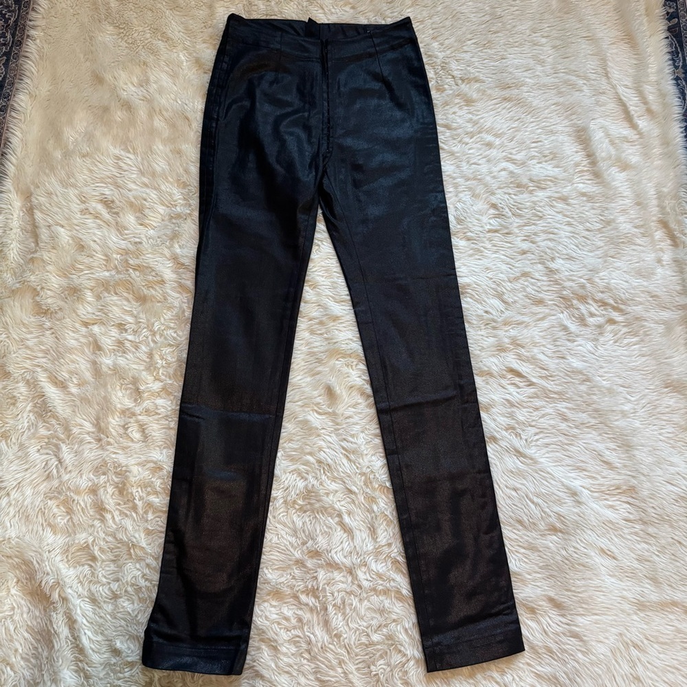NWT Ann Demeulemeester Rare Hook and Eye Closure Pants in Black - Size Medium